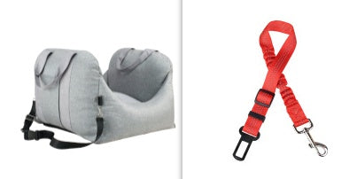Portable Pet Car Seat Waterproof Safety Travel Carrier Basket