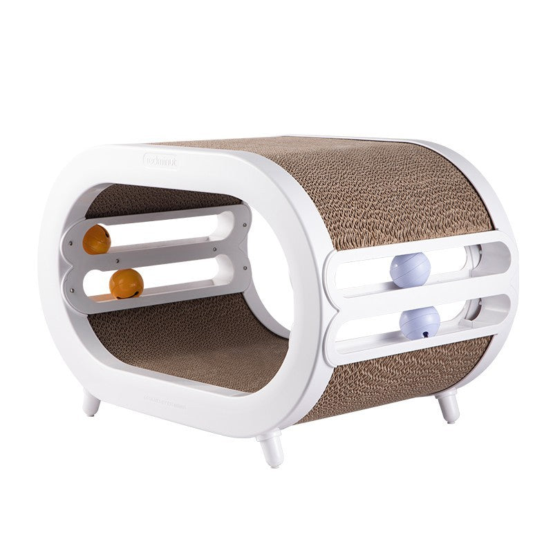 Pet Scratching Board Villa Chamfer Play Toy