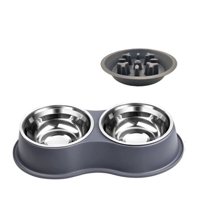 Pet Removable Slow Feeding Bowl System