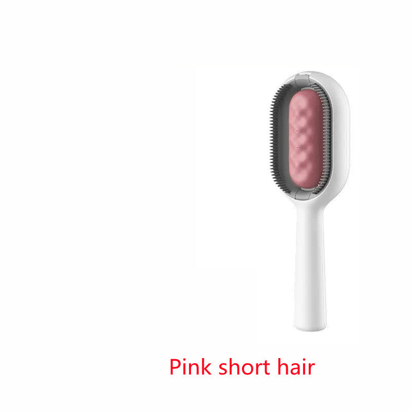 Pet Dematting Grooming Brush Hair Removal Cleaning Tool With Tank