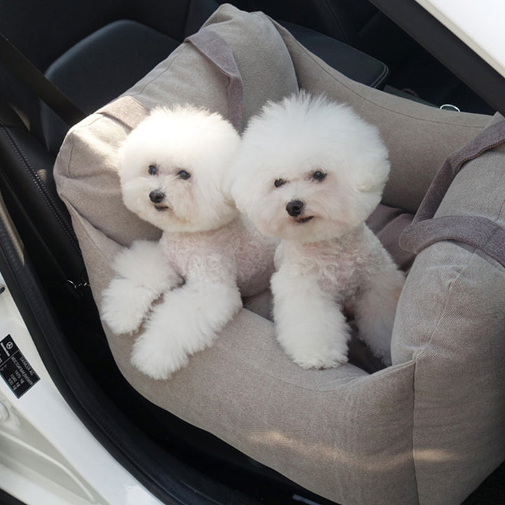 Portable Pet Car Seat Waterproof Safety Travel Carrier Basket