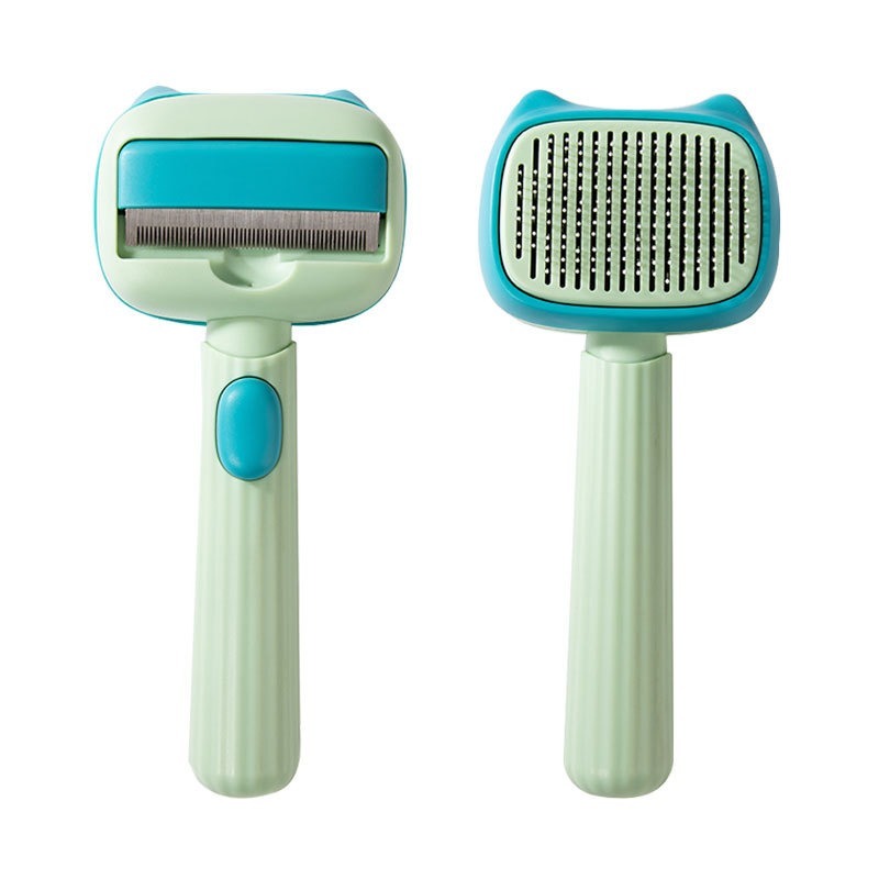 Pet Deshedding And Dematting Grooming Brush For Hair Control