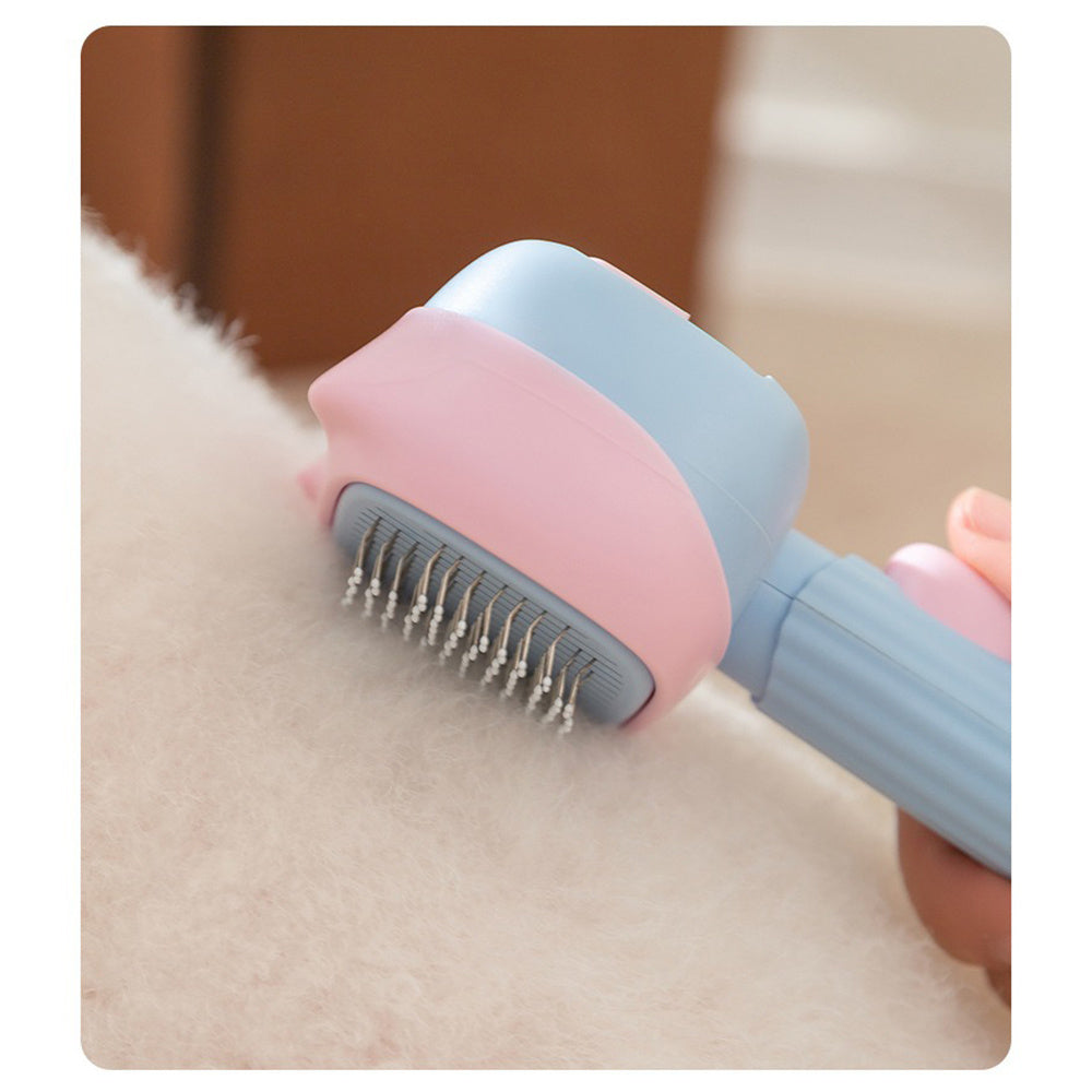 Pet Deshedding And Dematting Grooming Brush For Hair Control