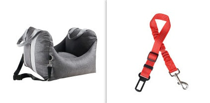 Portable Pet Car Seat Waterproof Safety Travel Carrier Basket