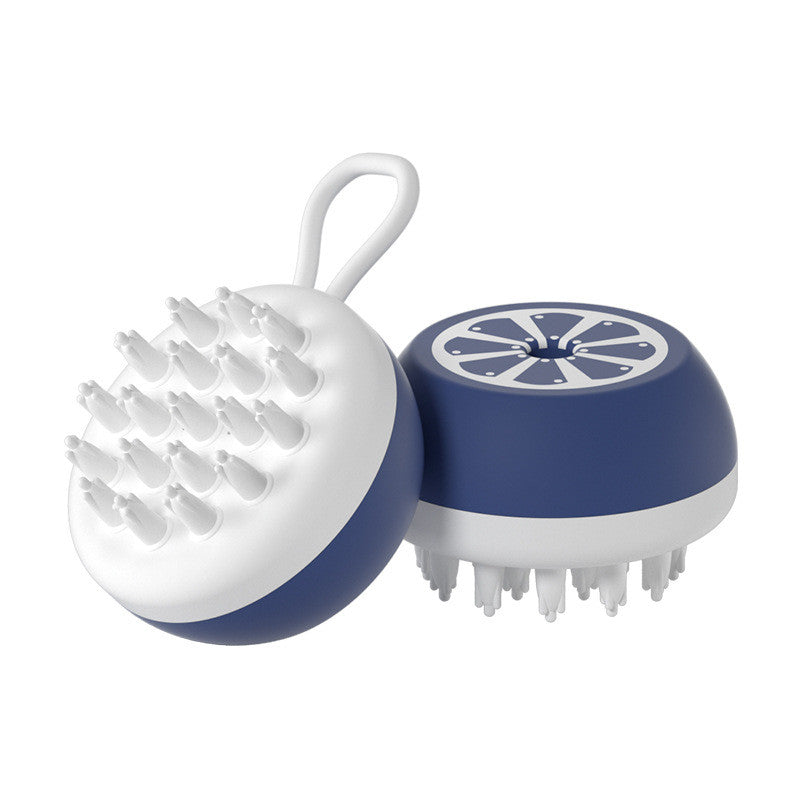Pet 2 In 1 Silicone Bath Massage Grooming Brush Tool