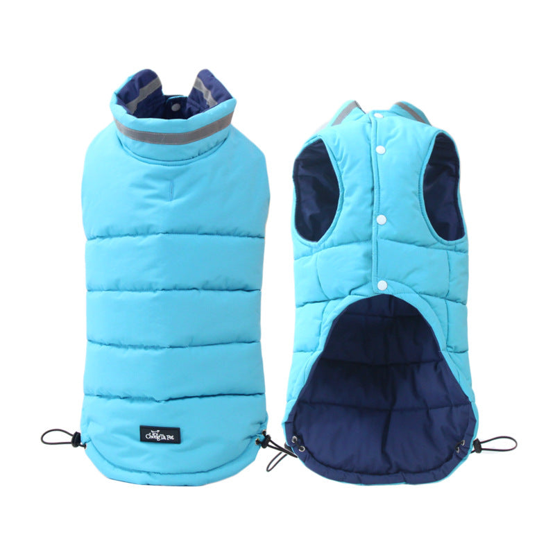 Pet Waterproof Thickened Reflective Outdoor Jacket Apparel