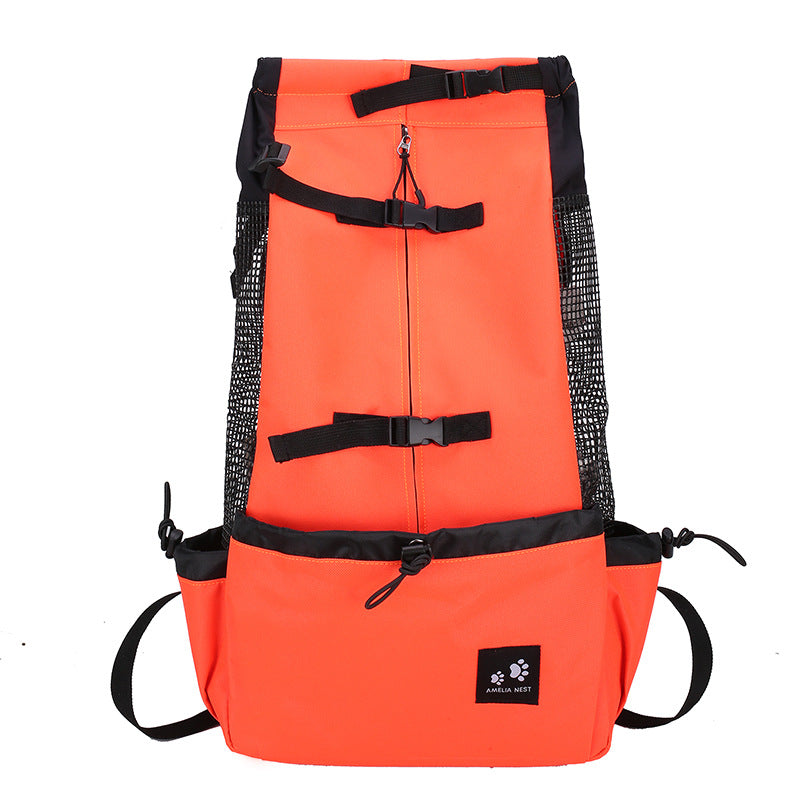 Portable Pet Carrier Backpack Double Shoulder Travel Bag