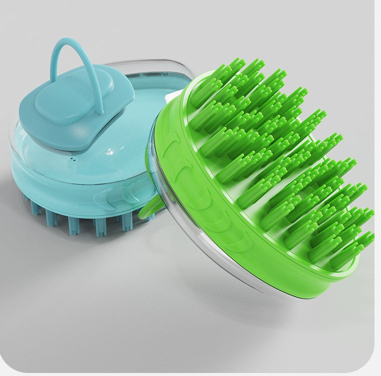 Pet Bath Massage Brush Gentle Rub Grooming Tool
