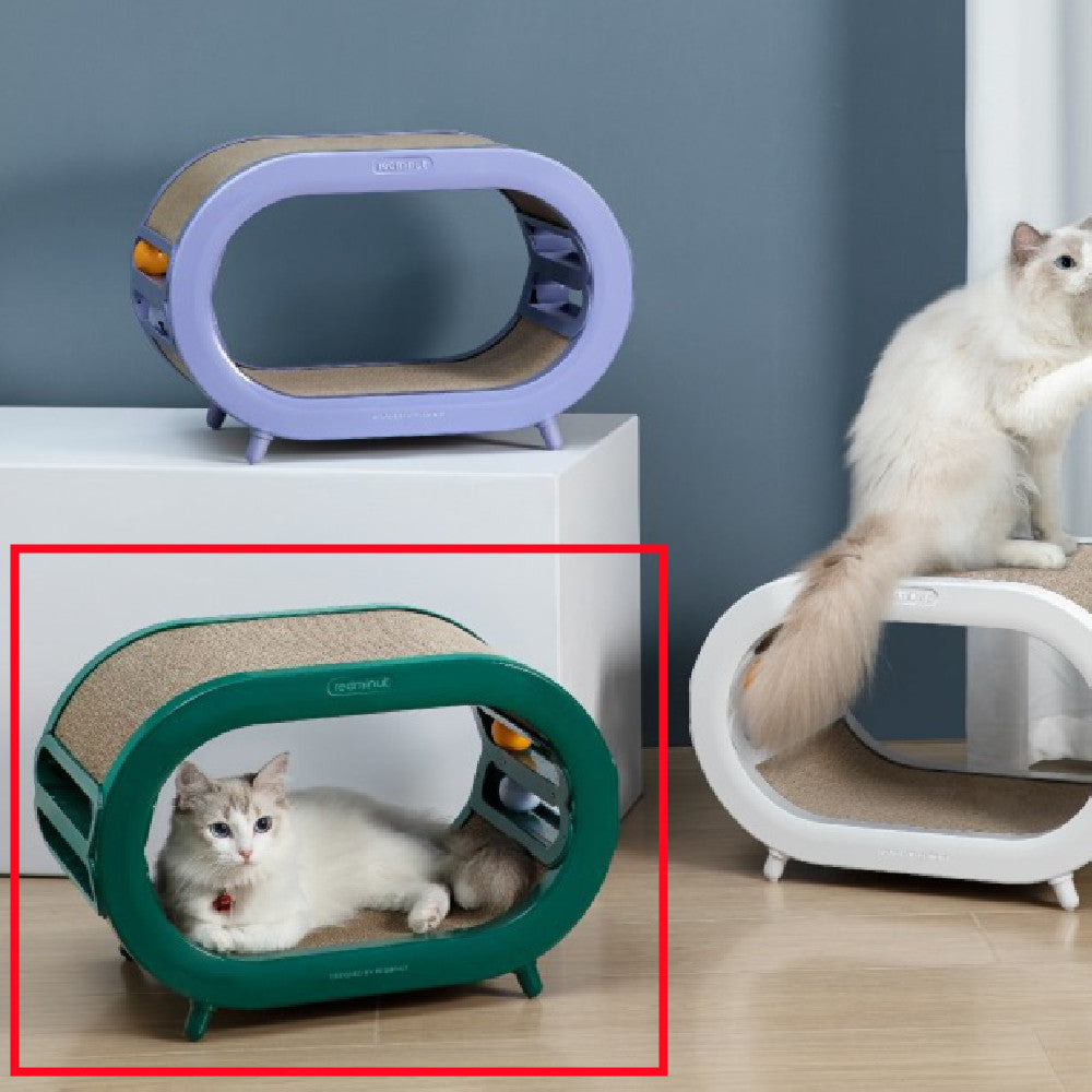 Pet Scratching Board Villa Chamfer Play Toy