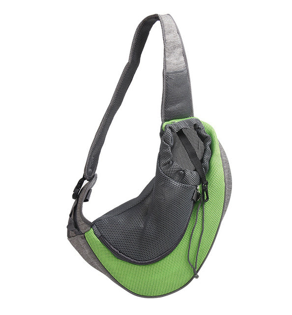Pet Outdoor Mesh Travel Shoulder Carrier Bag Portable Sling Tote