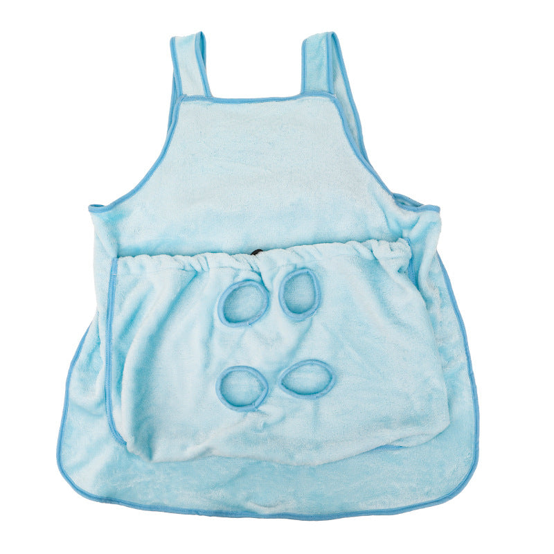 Portable Pet Carrier Chest Bag Plush Sleeping Travel Pouch