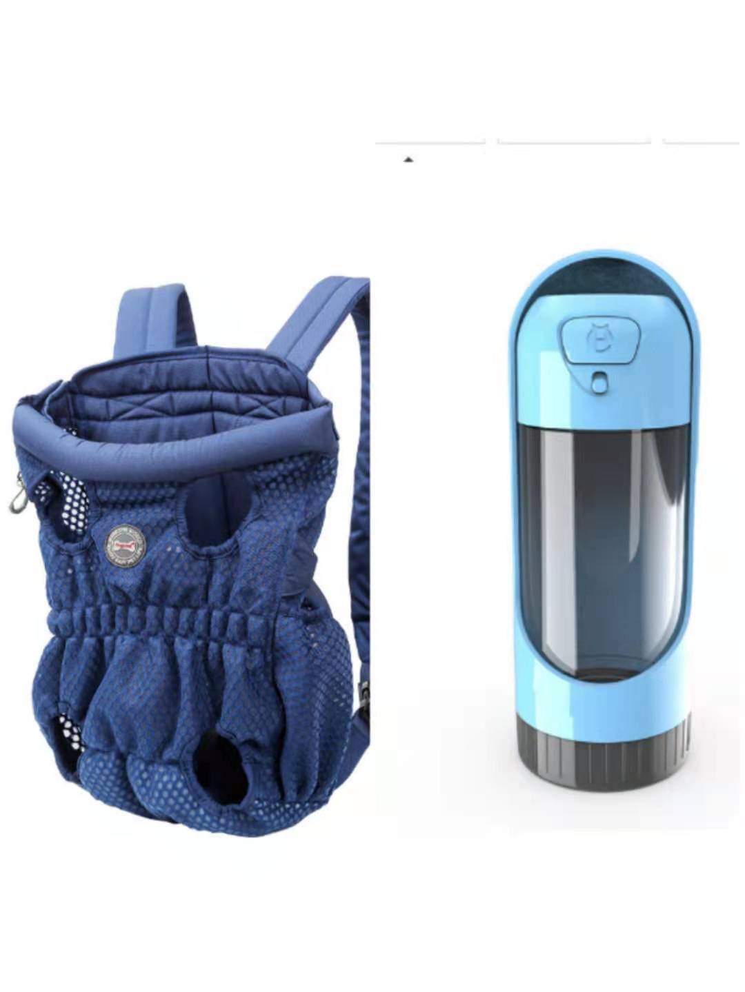 Portable Pet Carrier Backpack Breathable Mesh Shoulder Bag
