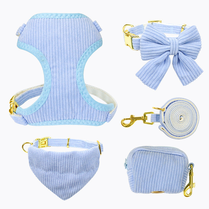 Pet Outdoor Harness And Leash Set
