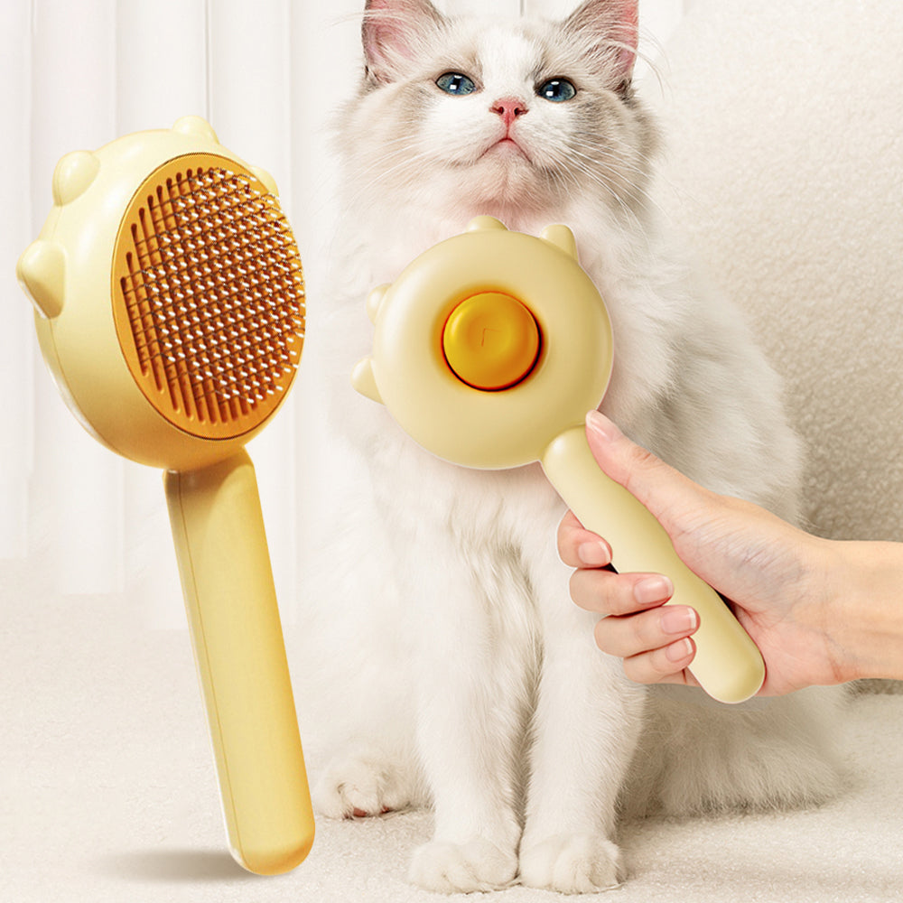 Pet Massage Hair Removal Grooming Comb Cleaning Scratcher Tool