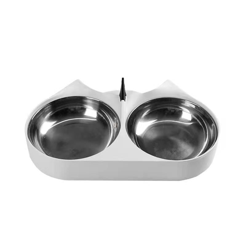 Pet Capsule Automatic Dual Bowl Feeding System
