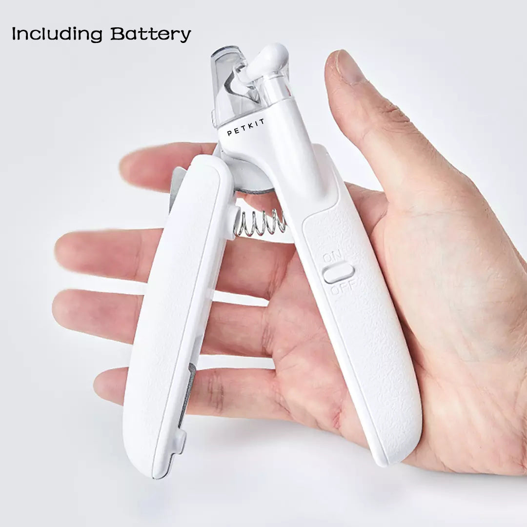 Pet Professional Nail Clipper Scissors LED Light Trimmer