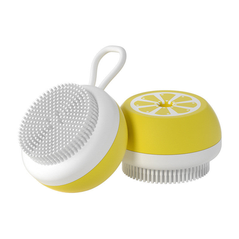 Pet 2 In 1 Silicone Bath Massage Grooming Brush Tool