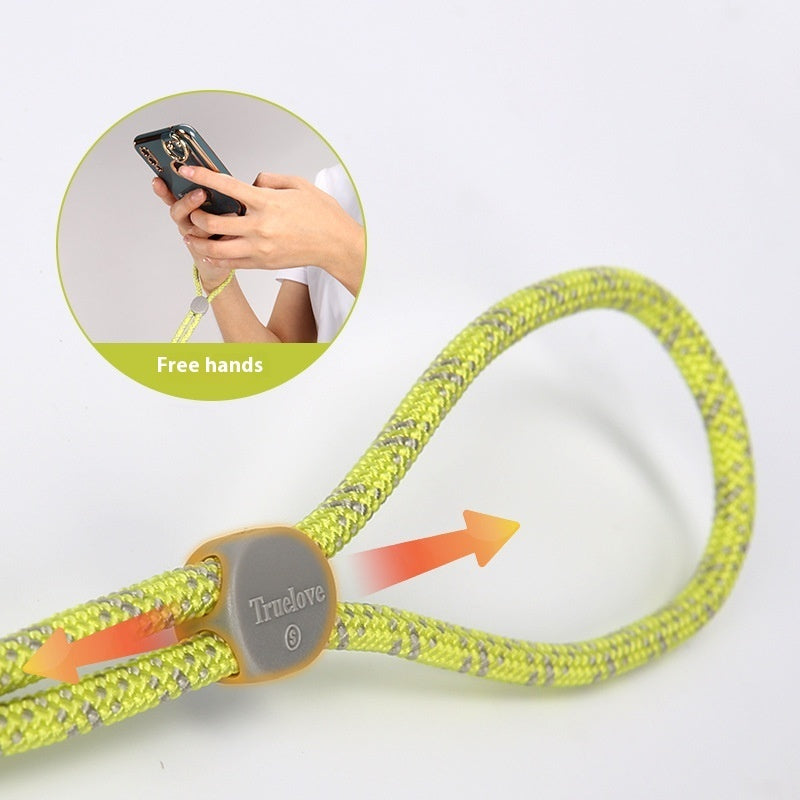 Pet Colorful Adjustable Sliding Control Leash Rope