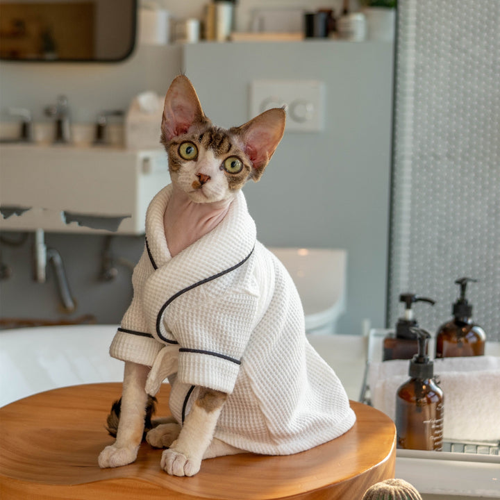 Pet Bathrobe And Bath Towel Soft Highly Absorbent