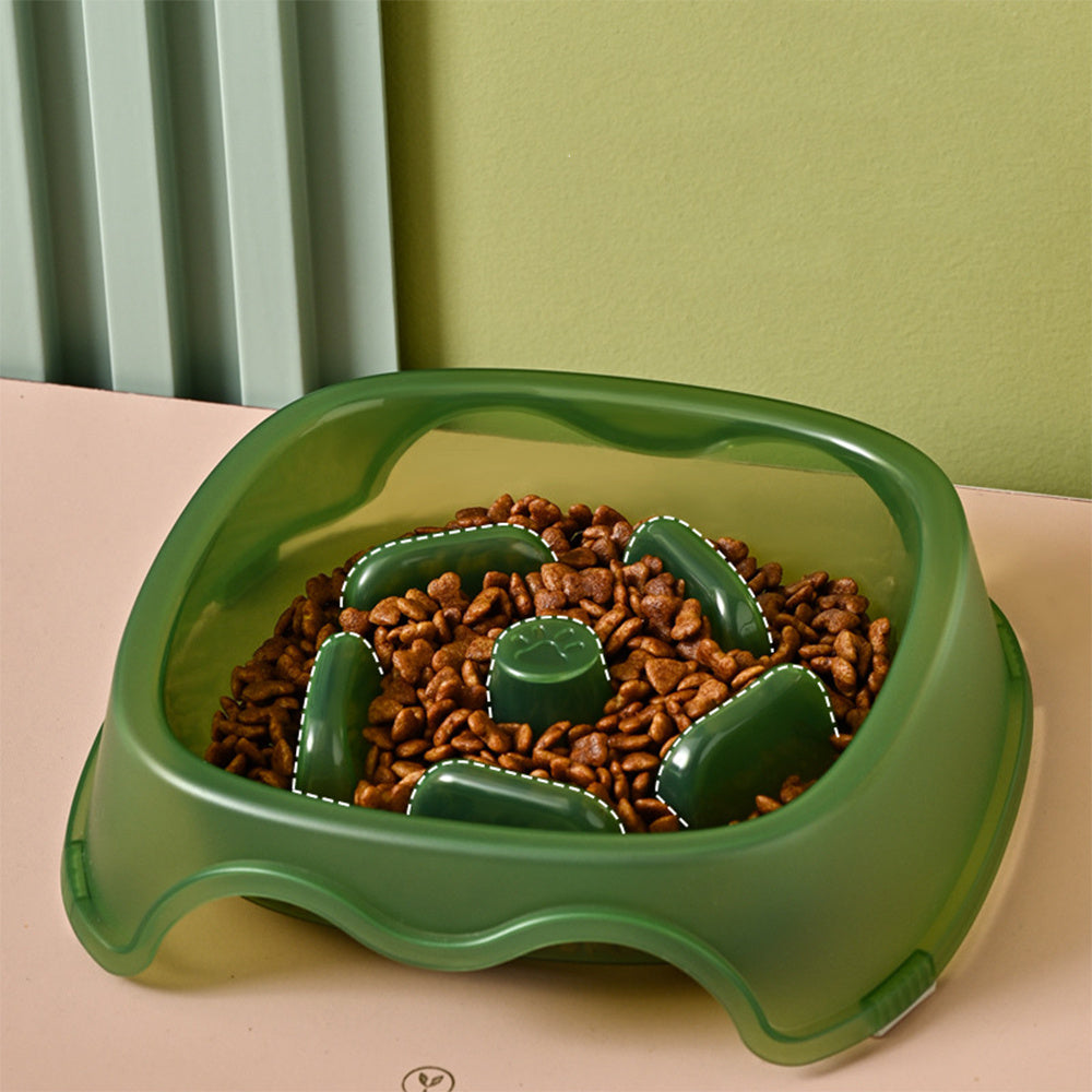 Pet Slow Feeding Anti Choking Water Bowl System