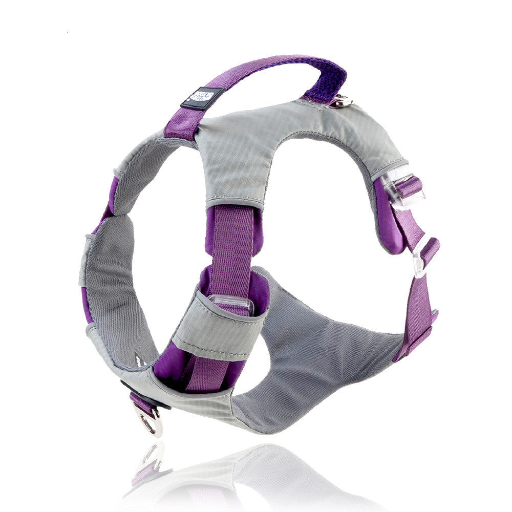Pet Anti Pull Chest Strap Leash Storage Bag Set