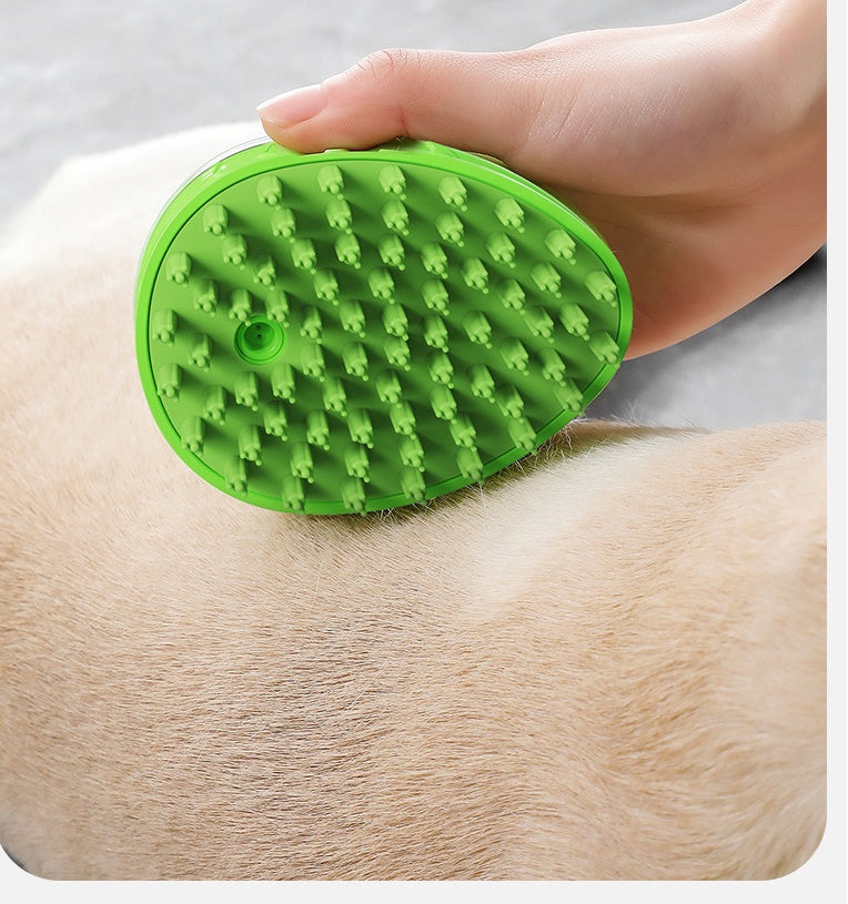 Pet Bath Massage Brush Gentle Rub Grooming Tool