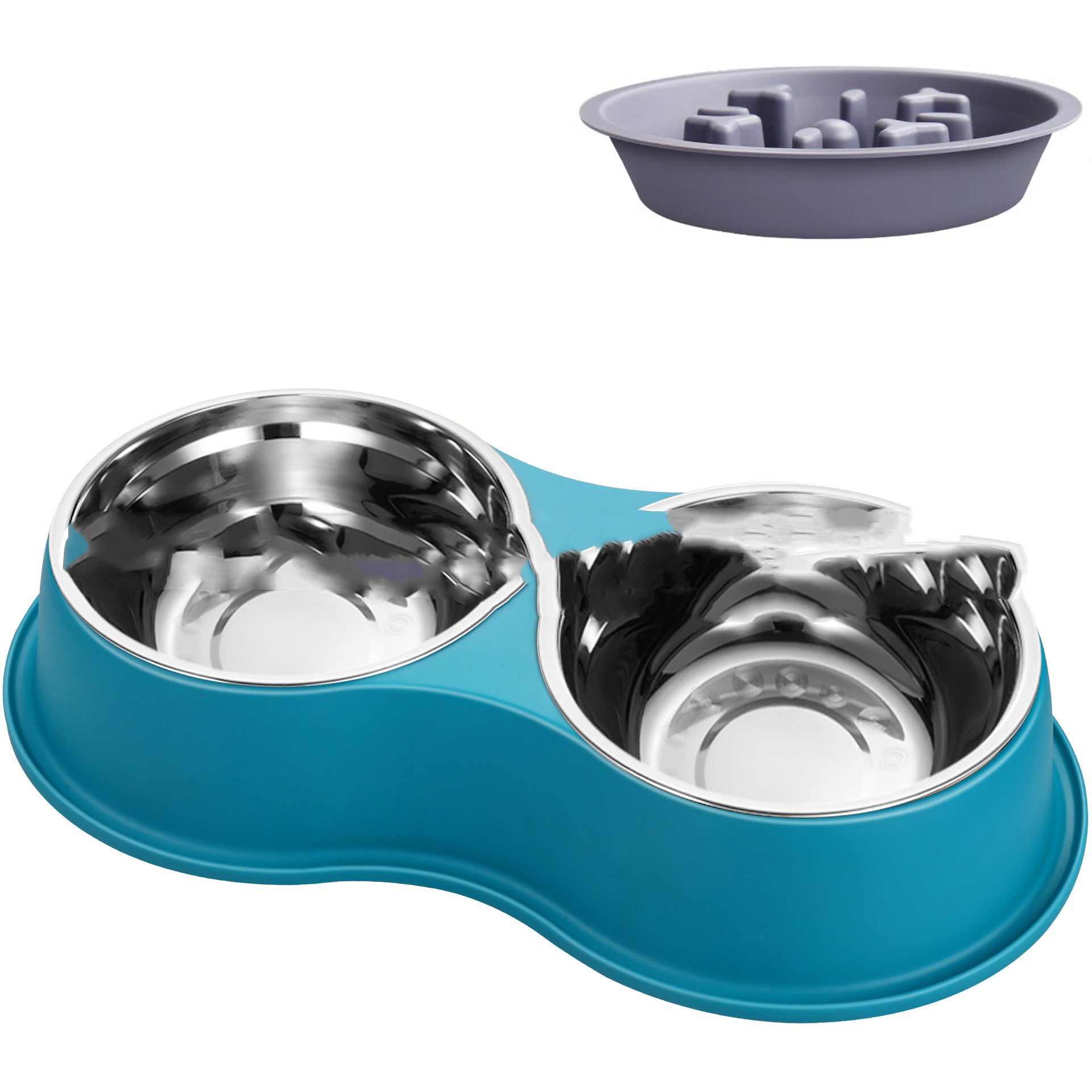 Pet Removable Slow Feeding Bowl System