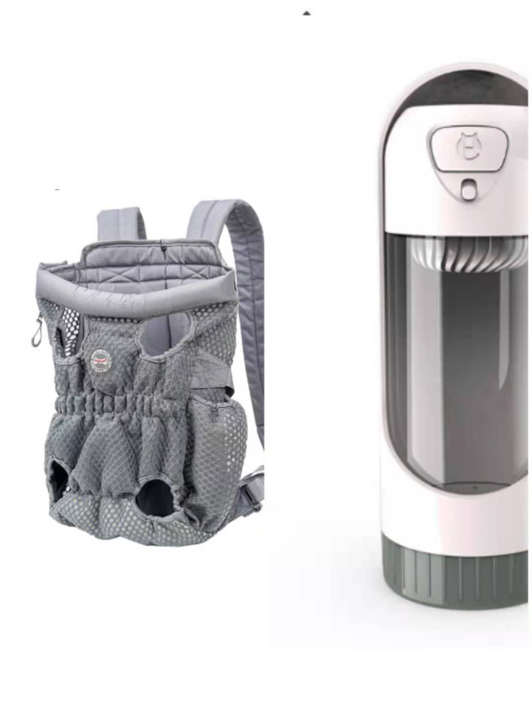 Portable Pet Carrier Backpack Breathable Mesh Shoulder Bag