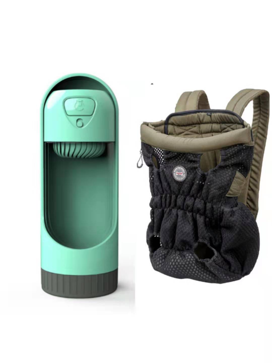 Portable Pet Carrier Backpack Breathable Mesh Shoulder Bag