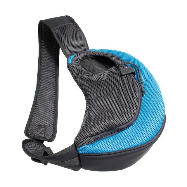 Pet Outdoor Mesh Travel Shoulder Carrier Bag Portable Sling Tote