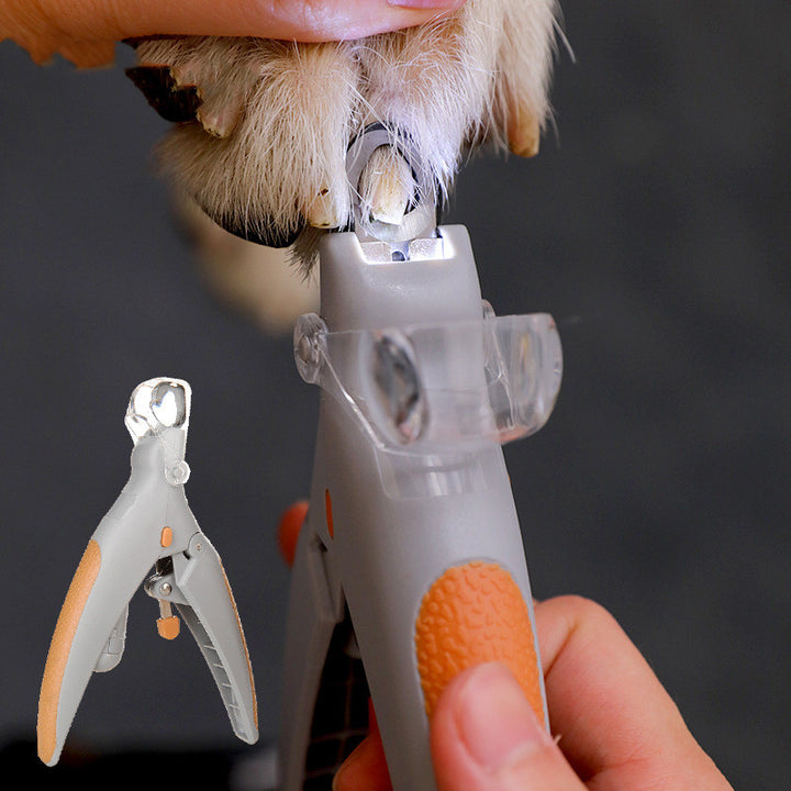 Pet LED Nail Scissors Precision Grooming Clipper