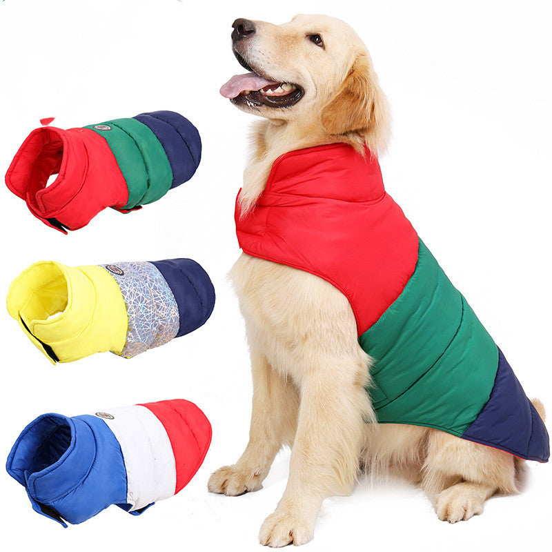 Pet Thickened Warm Water Repellent Down Jacket Apparel