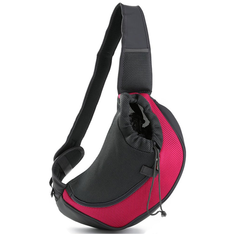 Pet Outdoor Mesh Travel Shoulder Carrier Bag Portable Sling Tote