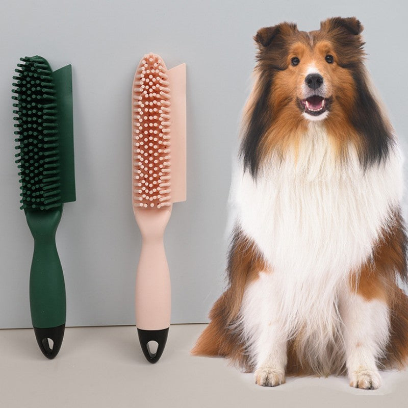 Pet Hair Removal Massage Grooming Comb Cleaning Tool