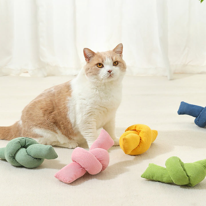Pet Knotted Cotton Rope Tug Chew Toy