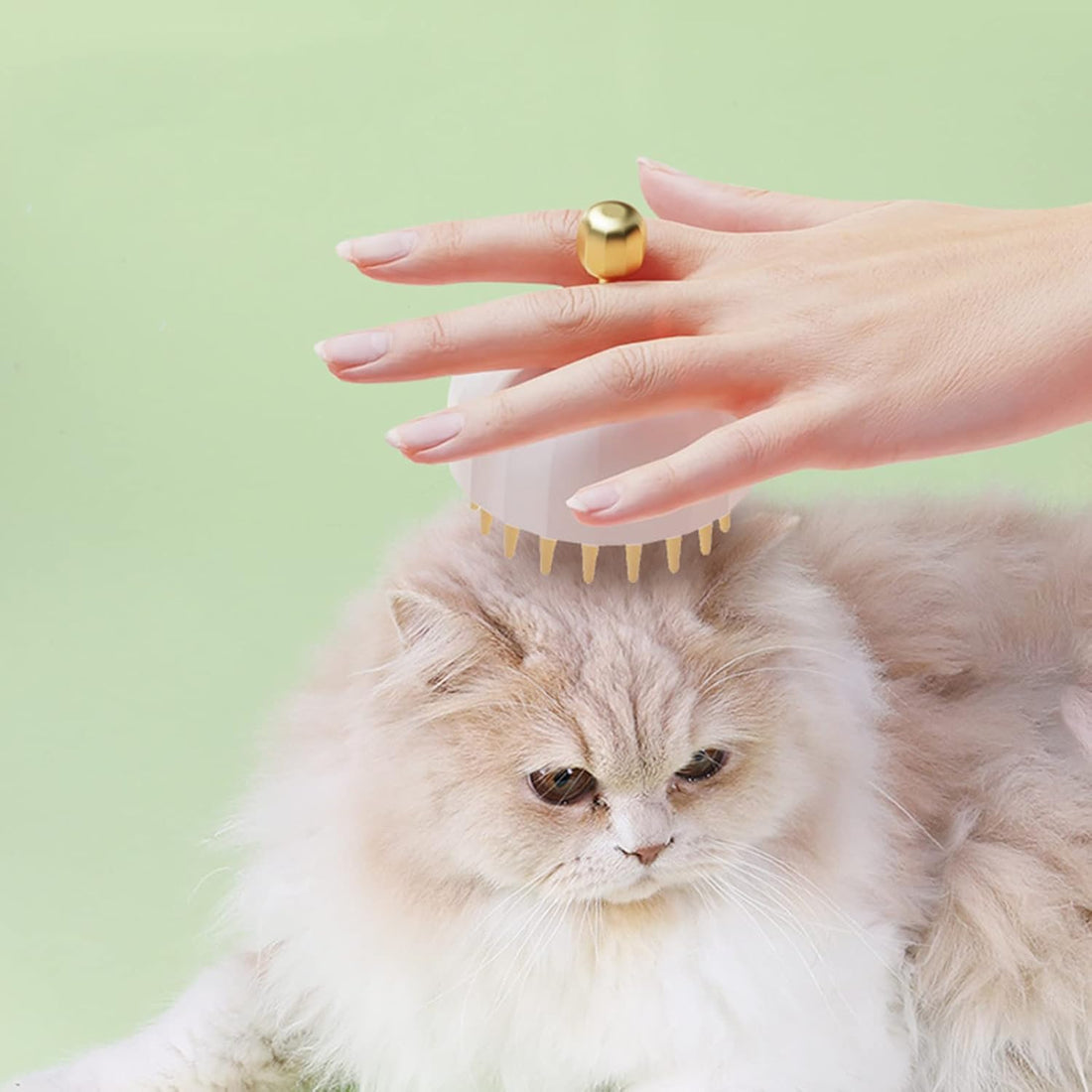 Pet Bath Massage Brush Shampoo Grooming Tool