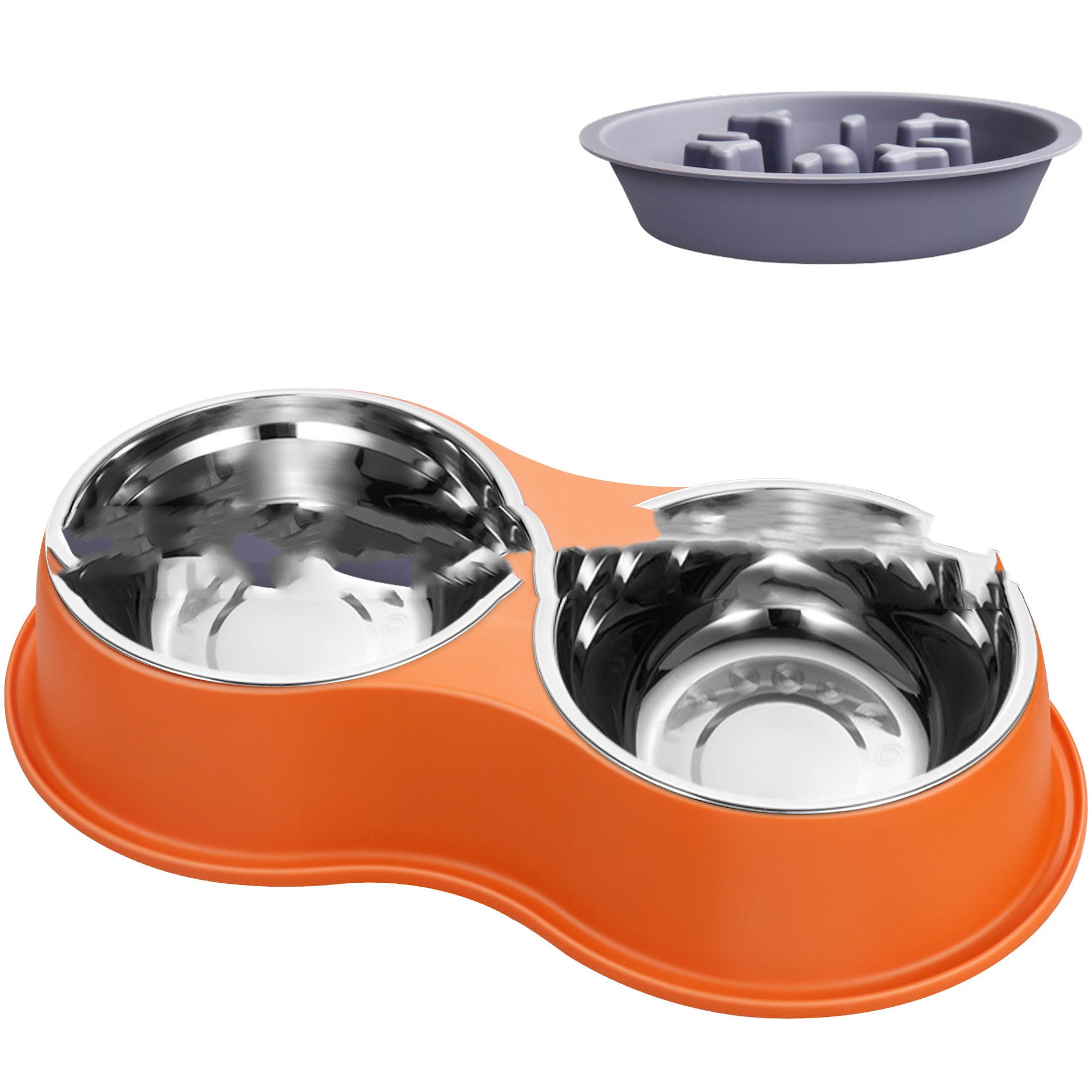 Pet Removable Slow Feeding Bowl System