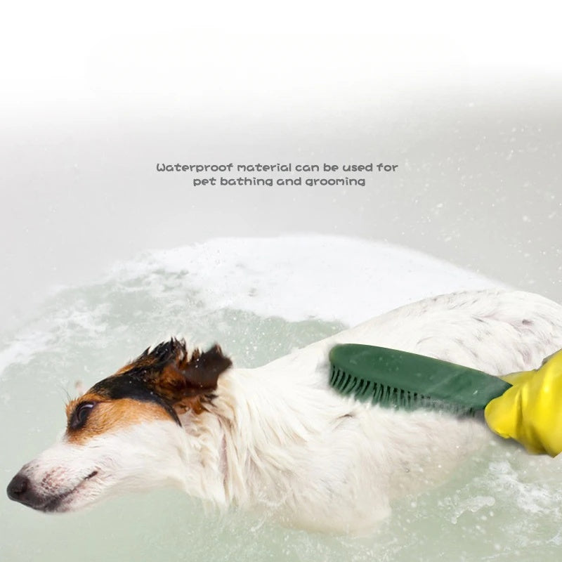 Pet Hair Removal Massage Grooming Comb Cleaning Tool