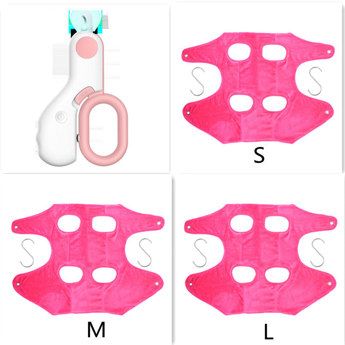 Pet LED Illuminated Mini Nail Trimmer ABS Grooming Tool