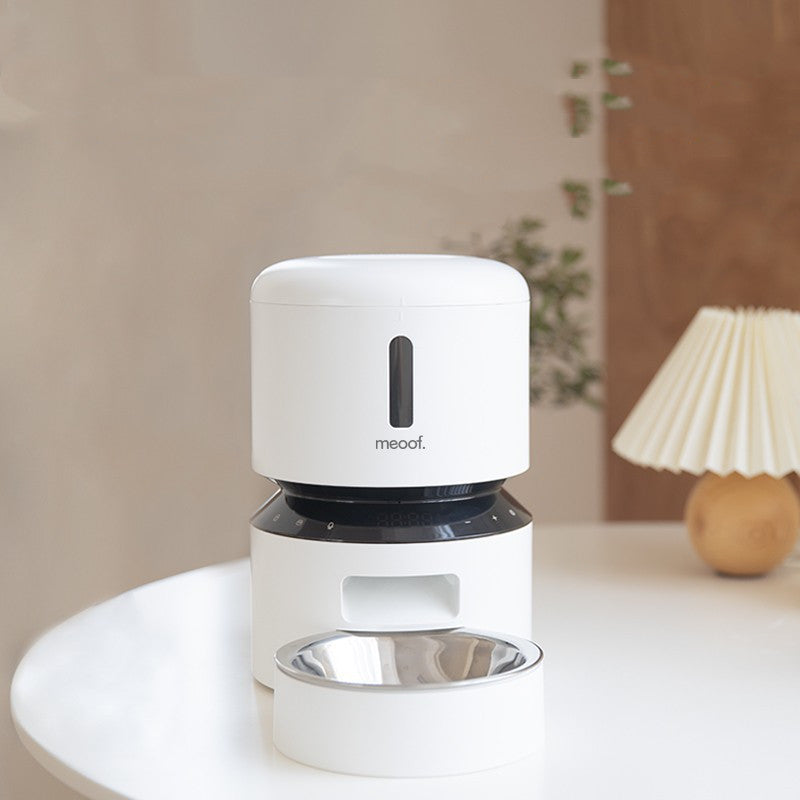Pet Capsule Automatic Dual Bowl Feeding System