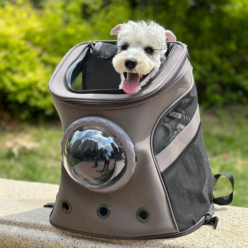 Pet Portable Backpack Style Carrier For Medium Sized Pets