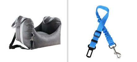 Portable Pet Car Seat Waterproof Safety Travel Carrier Basket