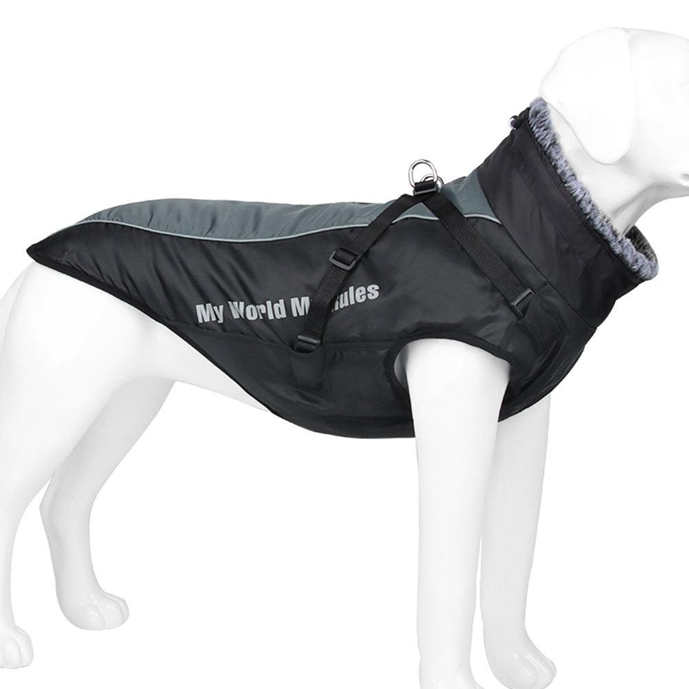 Pet Warm Waterproof Reflective Shell Jacket Apparel