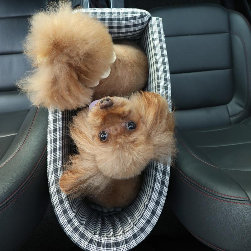 Portable Pet Car Seat Non Slip Booster Travel Carrier Bed