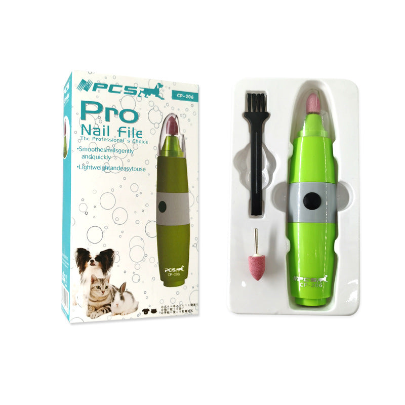 Pet Electric Nail Polisher Smooth Grooming Tool