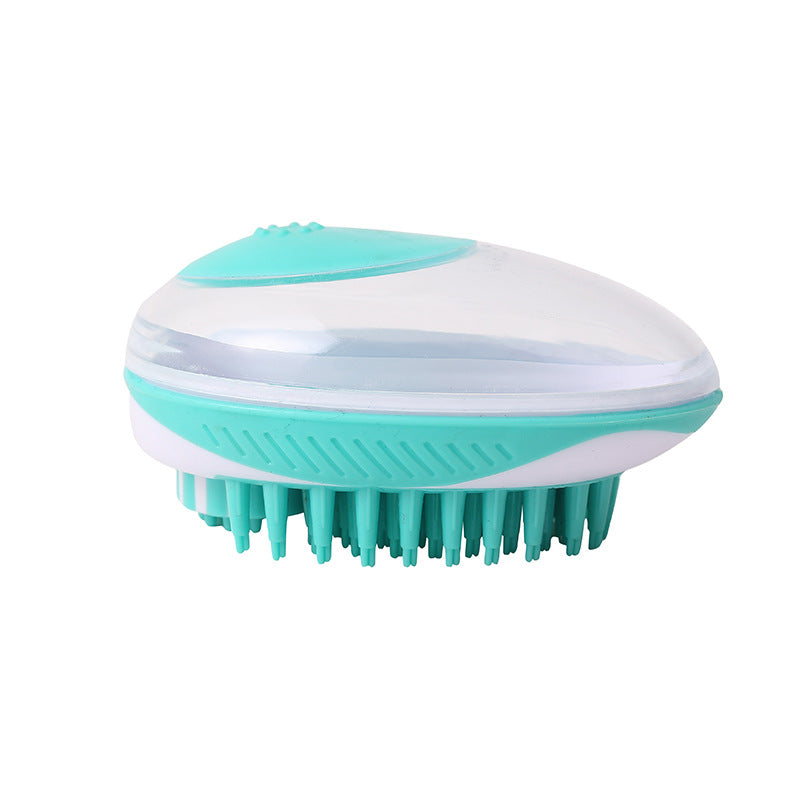 Pet Bath Massage Brush Gentle Cleaning Grooming Tool