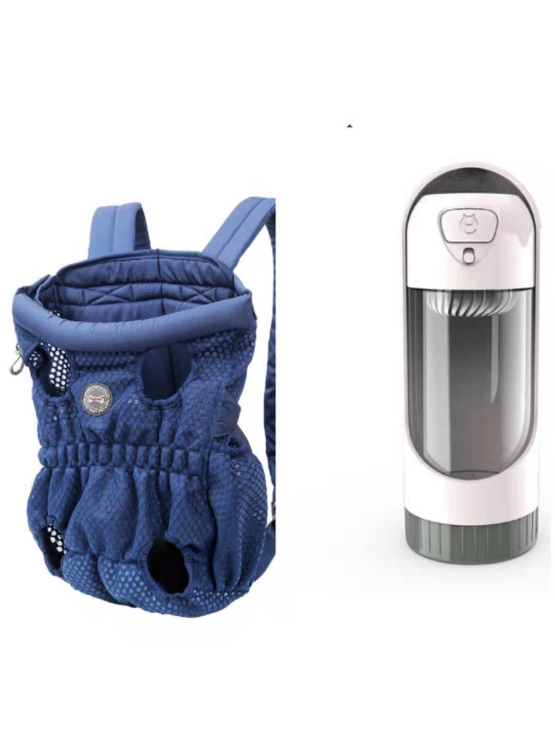 Portable Pet Carrier Backpack Breathable Mesh Shoulder Bag