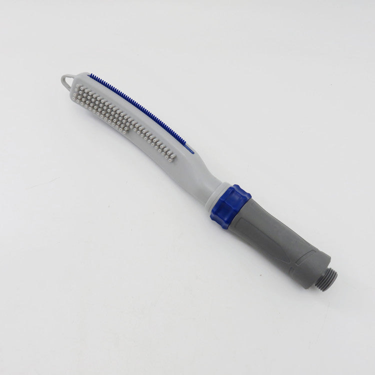 Pet Bath Brush Shower With Water Hose Attachment Grooming Tool
