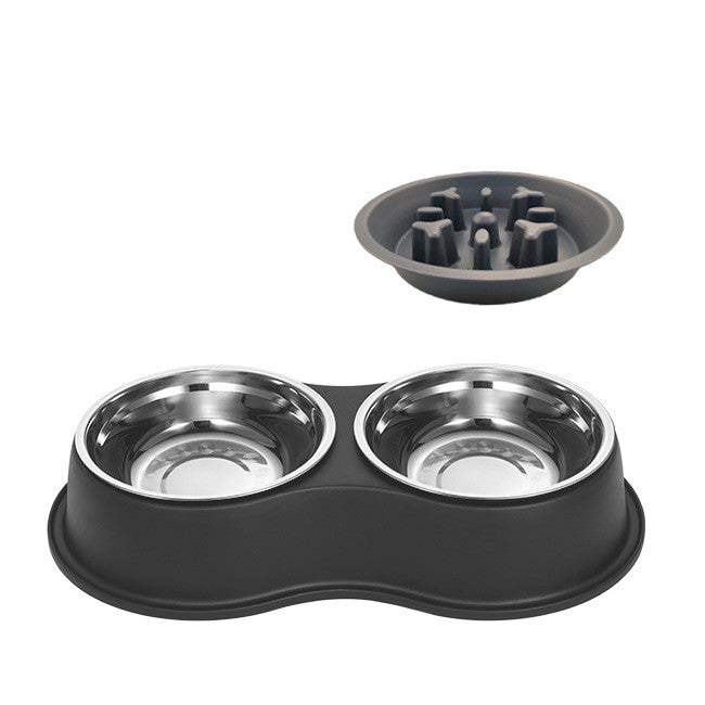Pet Removable Slow Feeding Bowl System