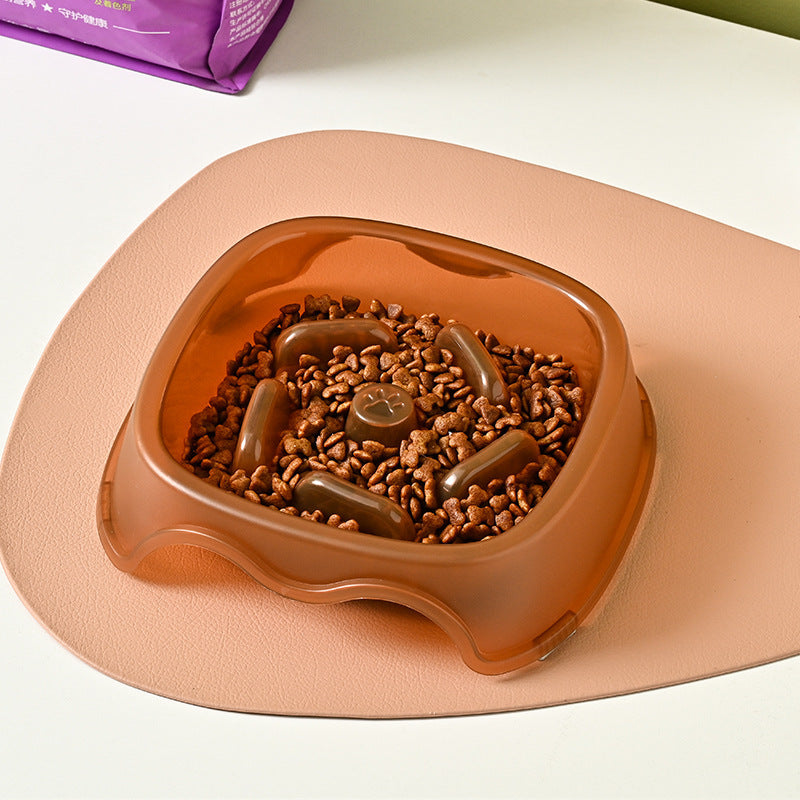 Pet Slow Feeding Anti Choking Water Bowl System